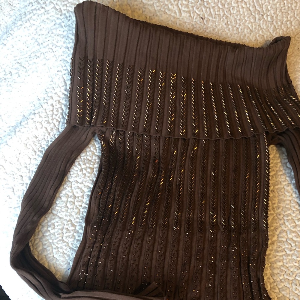 Off shoulder sweater